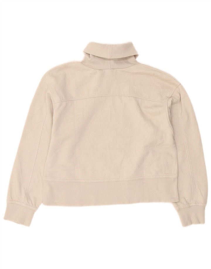 Bluza damska Zara Crop Jumper UK 10 Small White