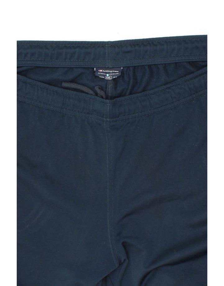 CHAMPION Mens Tracksuit Trousers 2XL Navy Blue Vintage Champion and Second-Hand Champion from Messina Hembry 