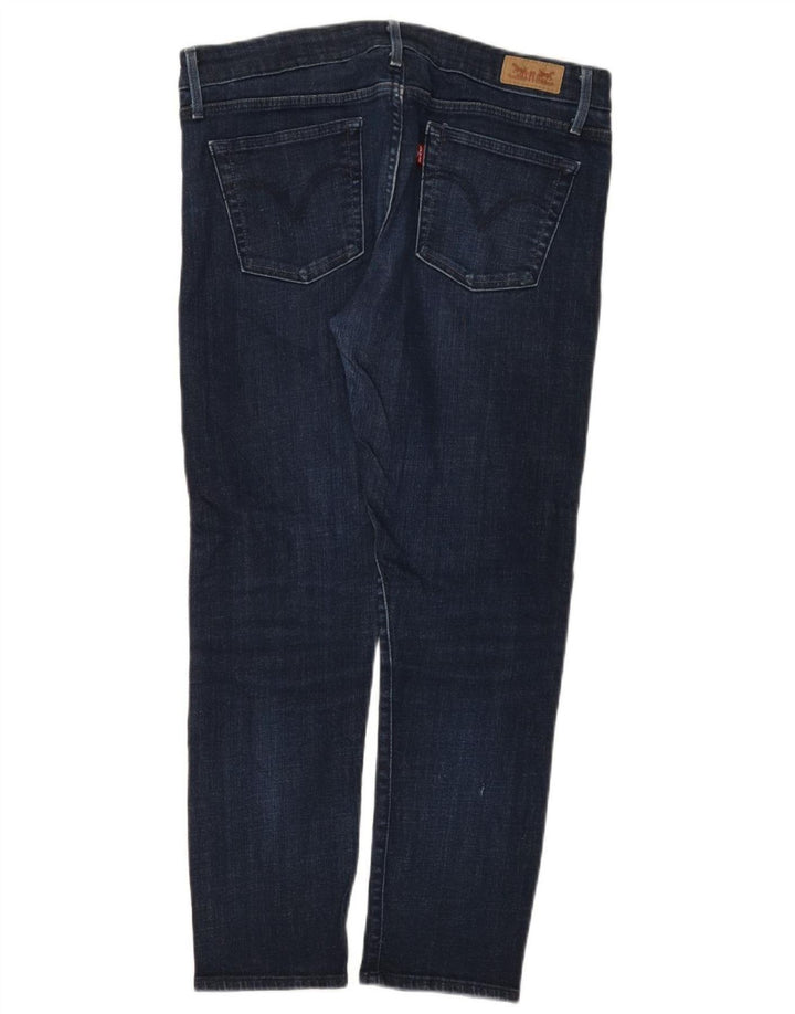 Damskie jeansy LEVI'S W30 L27 Granatowe, bawełniane