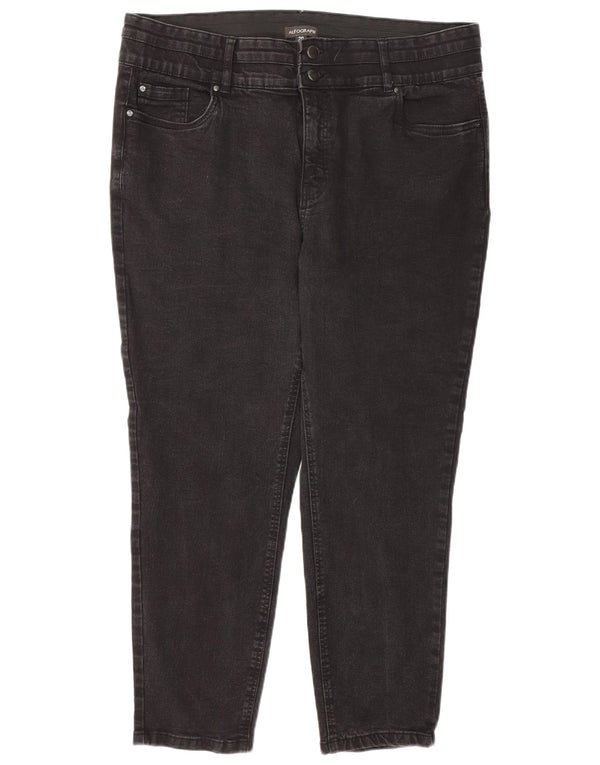 Marks & Spencer Damskie Dżinsy Slim z autografem UK 20 2XL W38 L27 Szare