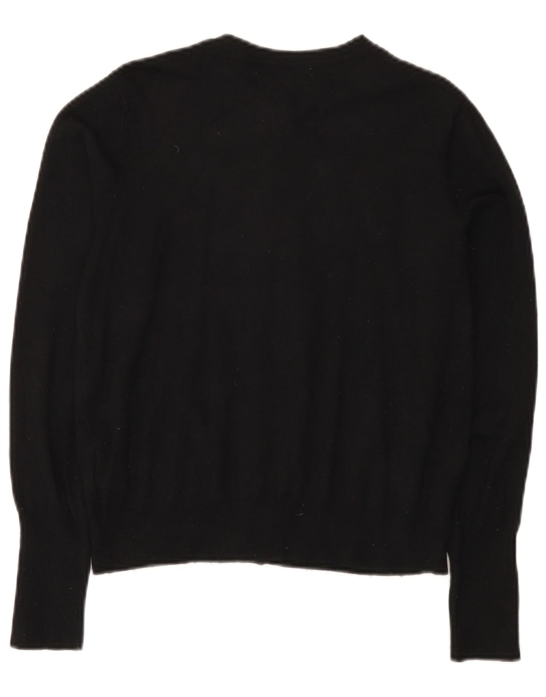 Marks & Spencer Krótki sweter damski UK 12 Średni czarny wiskoza