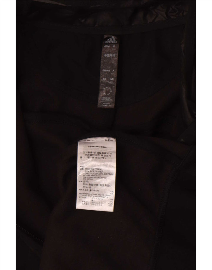 Adidas Męska bluza dresowa z grafiką 2XL Czarny poliester