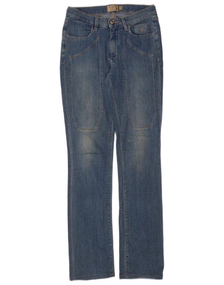 Jeansy damskie Jeckerson Bootcut W26 L31 Niebieskie bawełniane