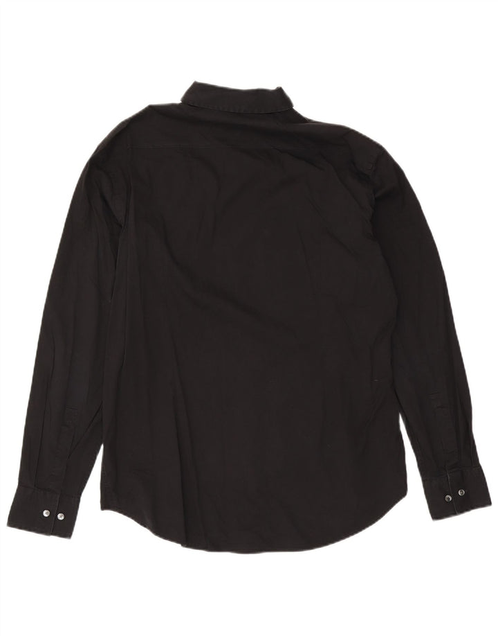 Koszula męska Hugo Boss Slim Fit, rozmiar 41 16, duża czarna