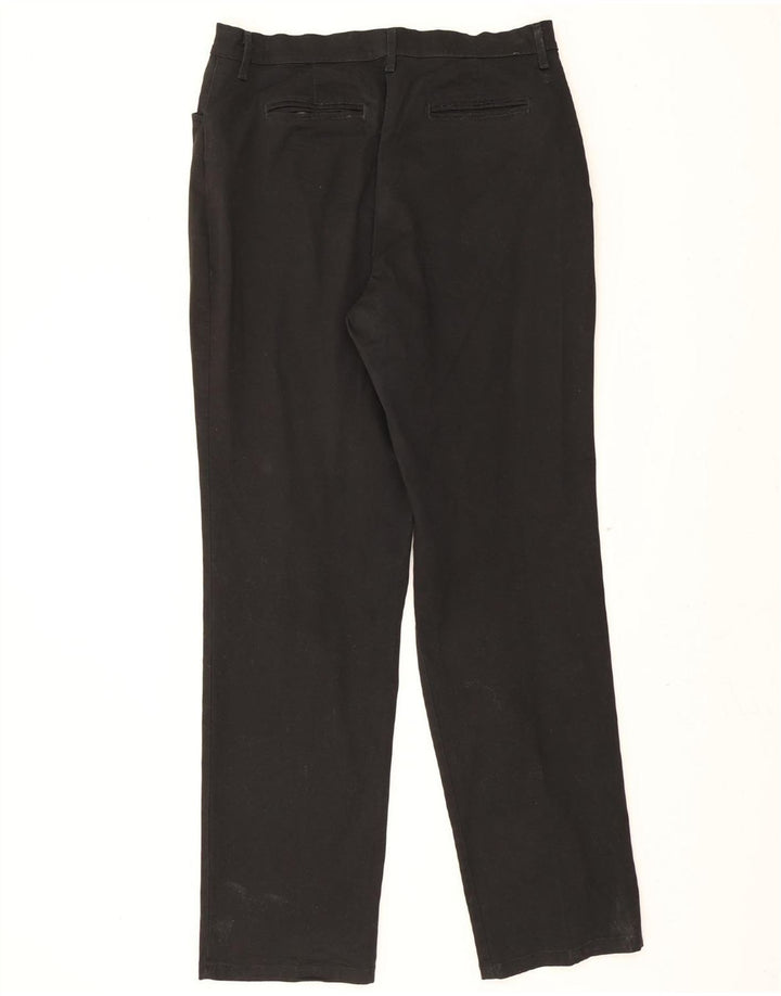 LEE Womens Straight Casual Trousers W32 L33 Black Vintage Lee and Second-Hand Lee from Messina Hembry 