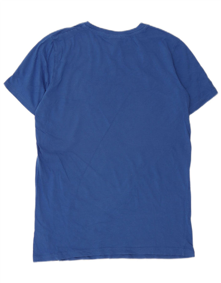 RIP CURL Boys Graphic T-Shirt Top 15-16 Years Blue Cotton