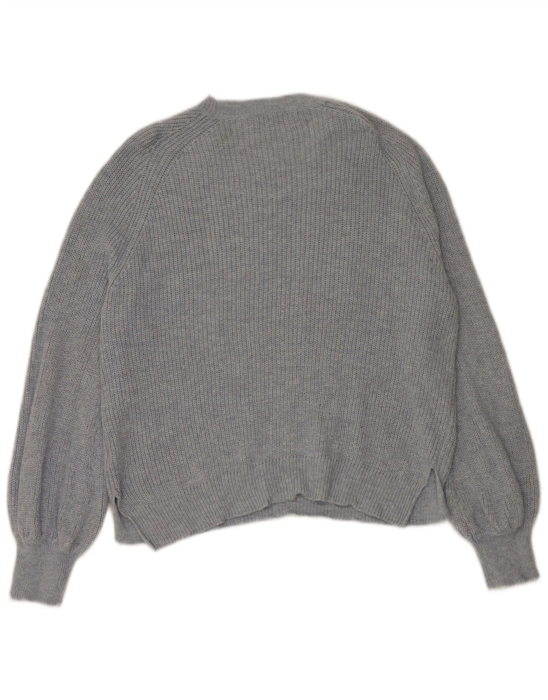 Marks & Spencer Damski sweter z dekoltem w łódkę, UK 16, duży, niebieski poliamid