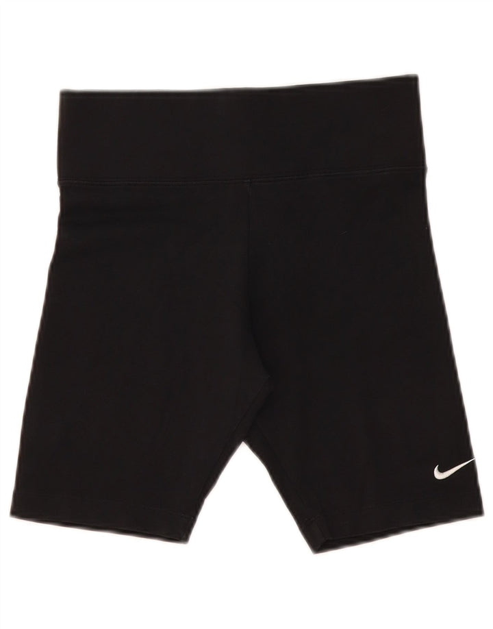 Damskie spodenki sportowe NIKE UK 8 Małe, czarne, bawełniane