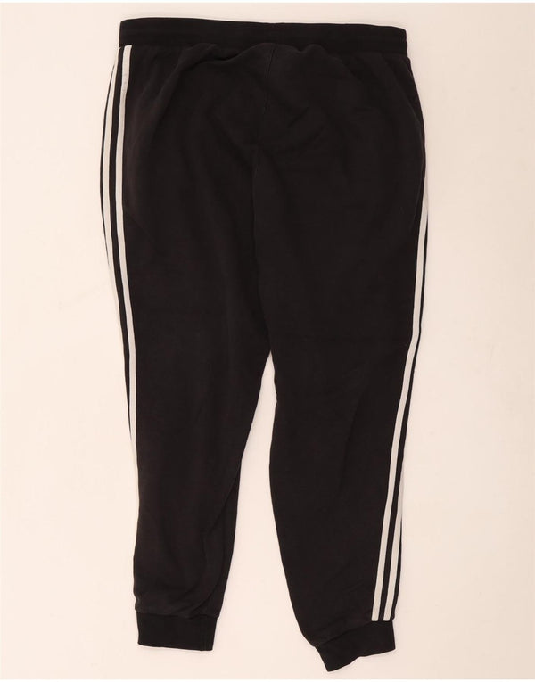 Damskie spodnie dresowe Adidas Joggers UK 18 XL Czarna bawełna