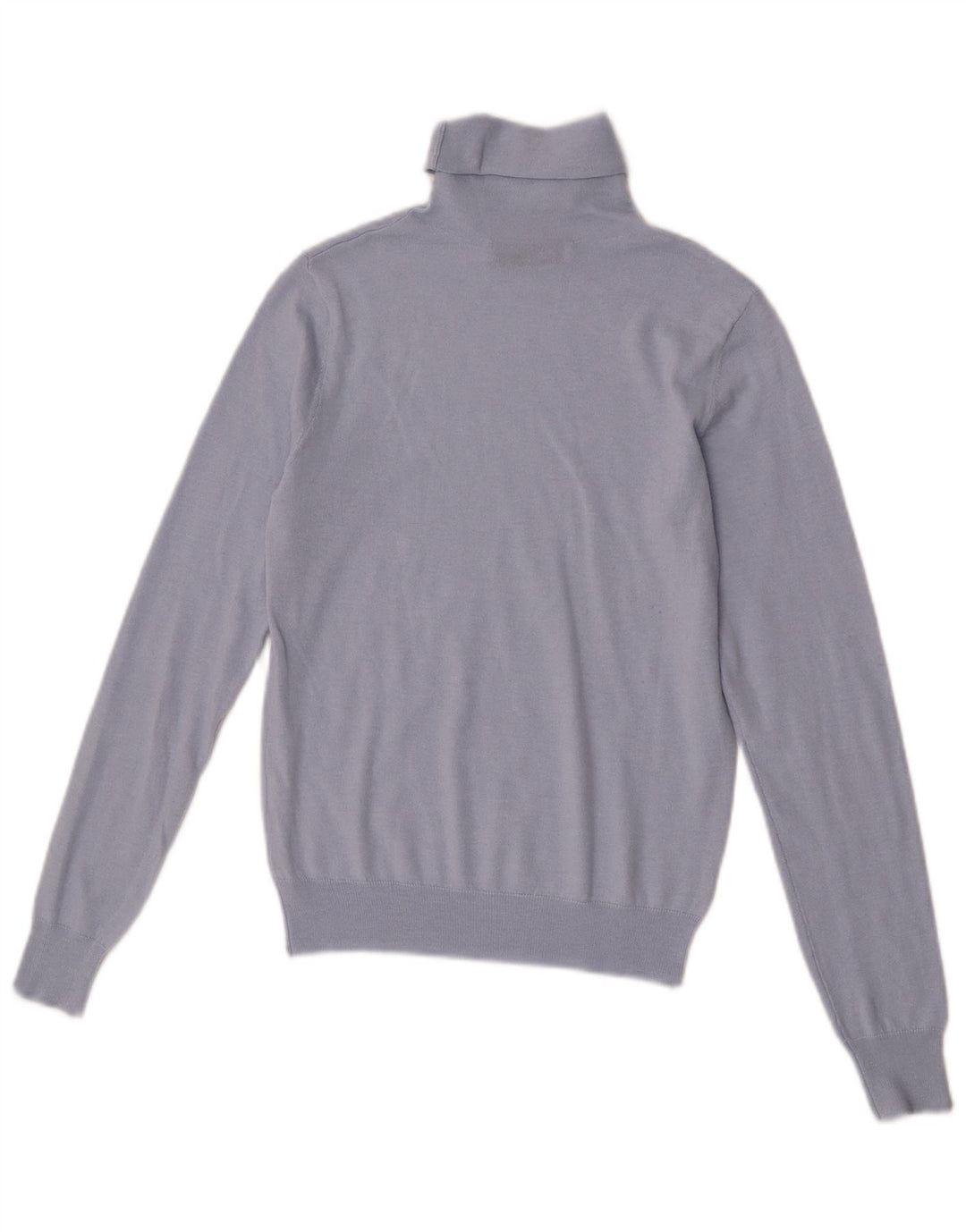 Sweter damski Zara z wywijanym dekoltem UK 12, średni niebieski