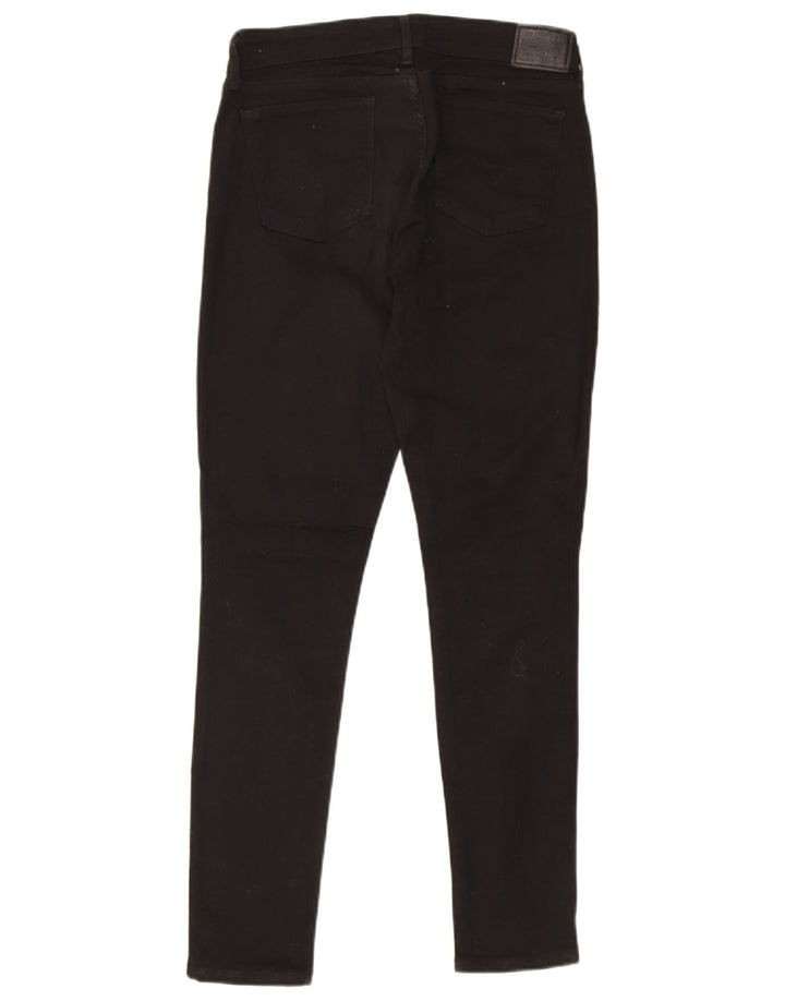 Damskie jeansy Levi's 711 Skinny W31 L29 Czarna bawełna