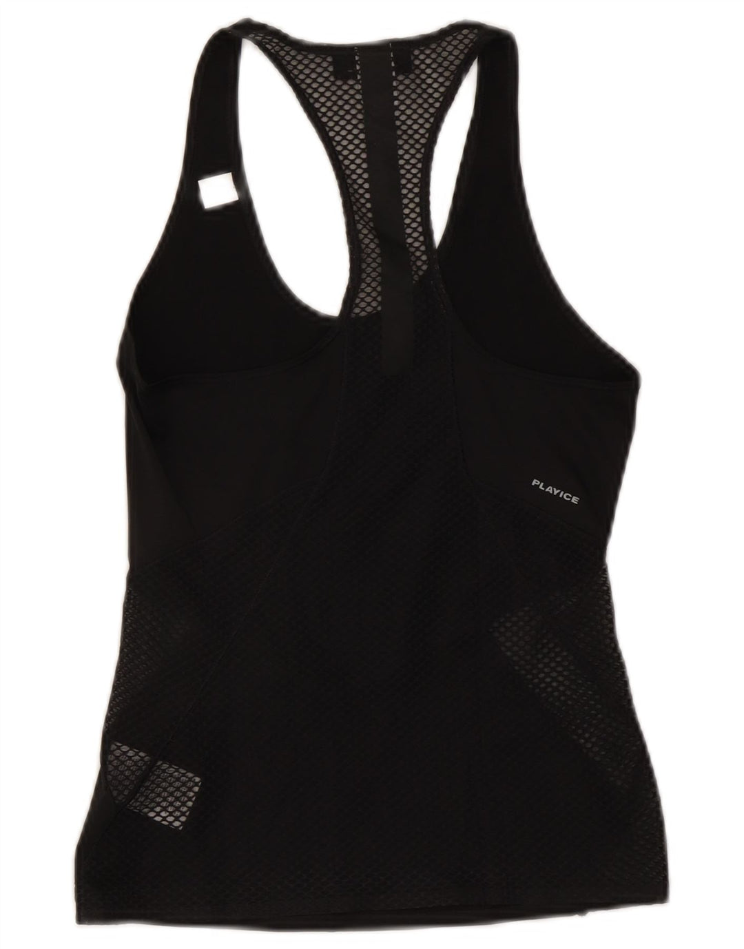 Top damski REEBOK z kamizelką UK 4 XS, czarny poliester