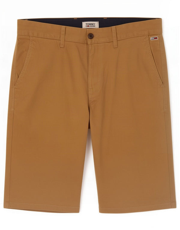 Męskie spodenki chino Tommy Hilfiger Medium W32, brązowa bawełna