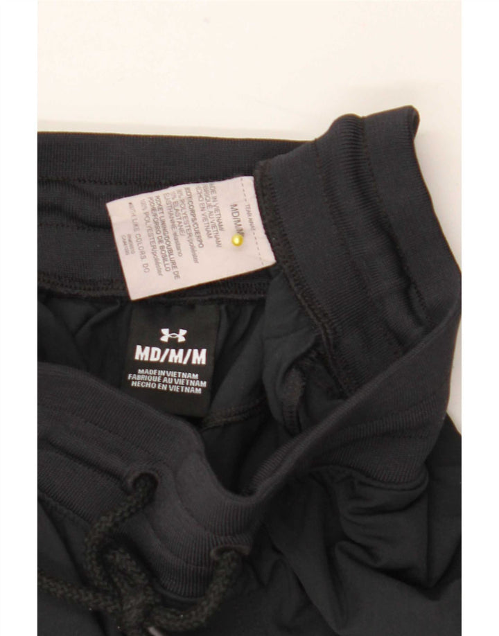 Damskie spodnie dresowe Under Armour UK 12, średni czarny poliester