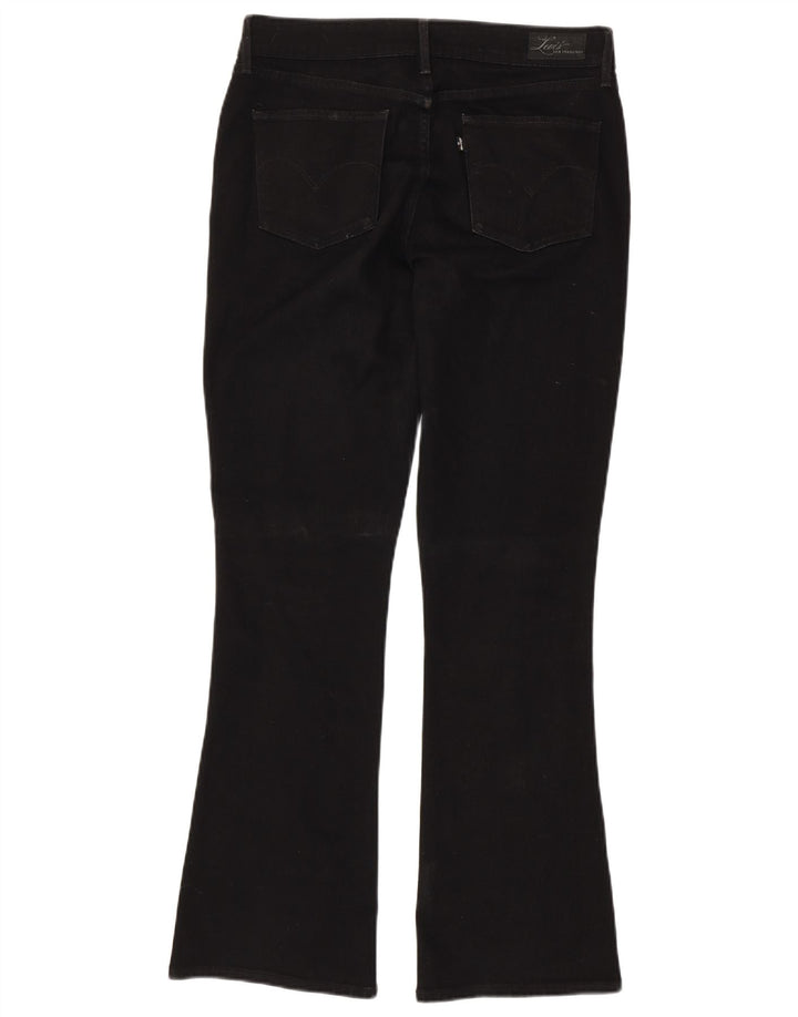 Damskie jeansy Levi's Bootcut US 10 Large W32 L31 Czarna bawełna