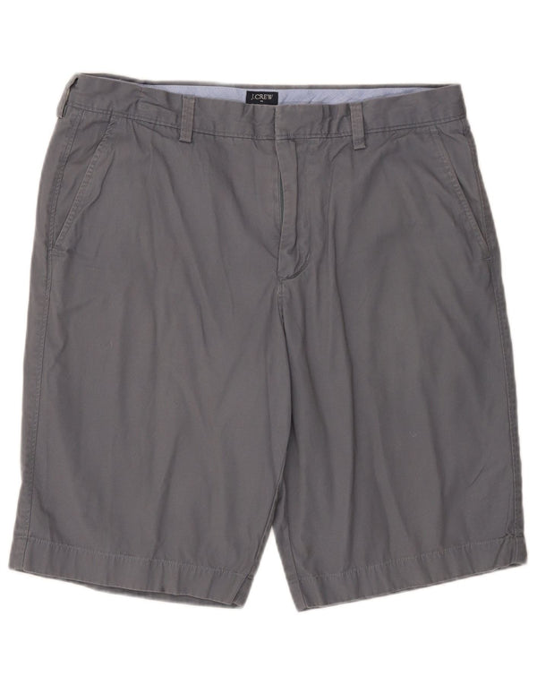 Męskie spodenki chino J. CREW Rivington W34, duże, szare, bawełniane