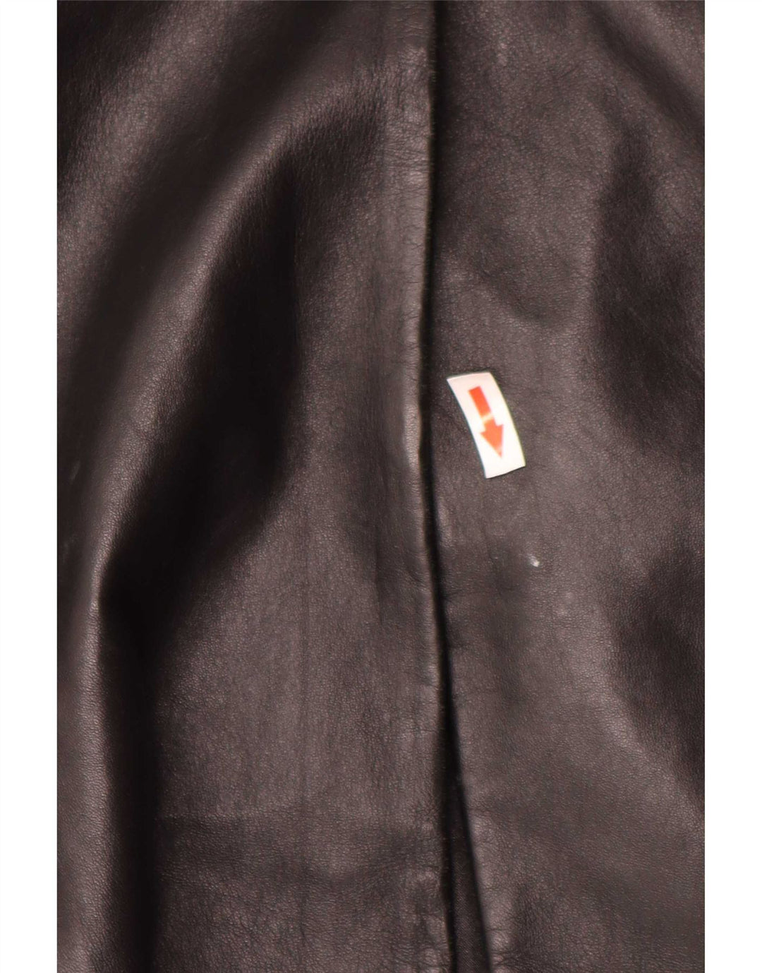 Damski płaszcz skórzany Stefanel IT 40 Small Black