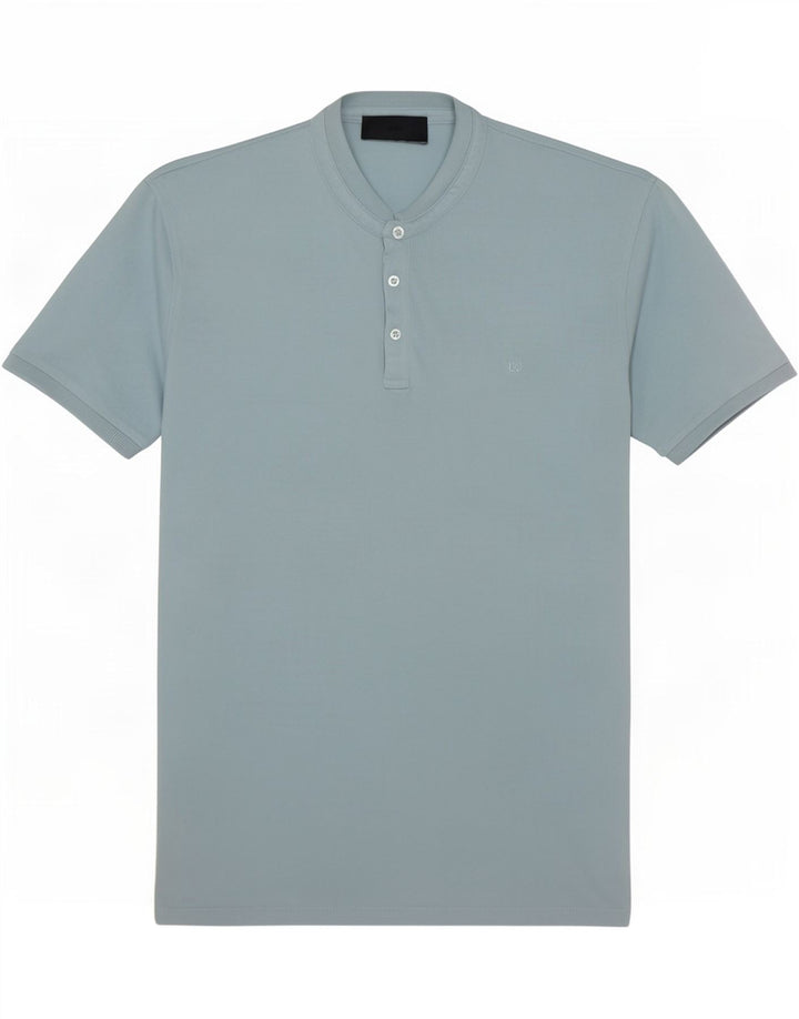 T-shirt męski Liu Jo, duży, niebieski, bawełniany
