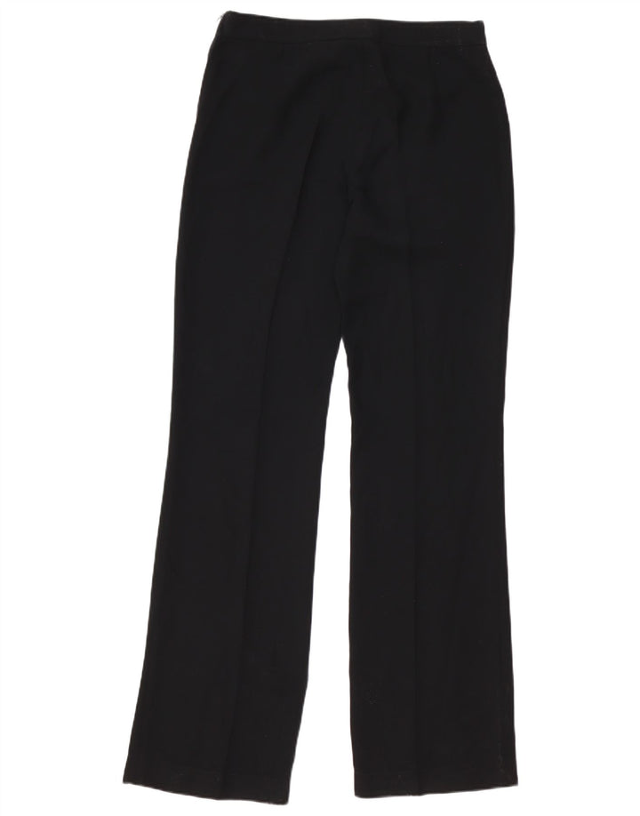 Damskie proste spodnie Zara EU 40 Medium W30 L35 Czarny poliester