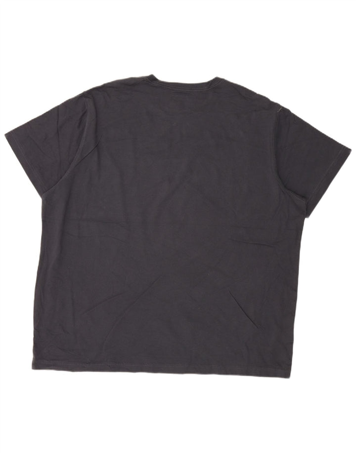 T-shirt męski EDDIE BAUER Top 2XL Granatowy, bawełniany