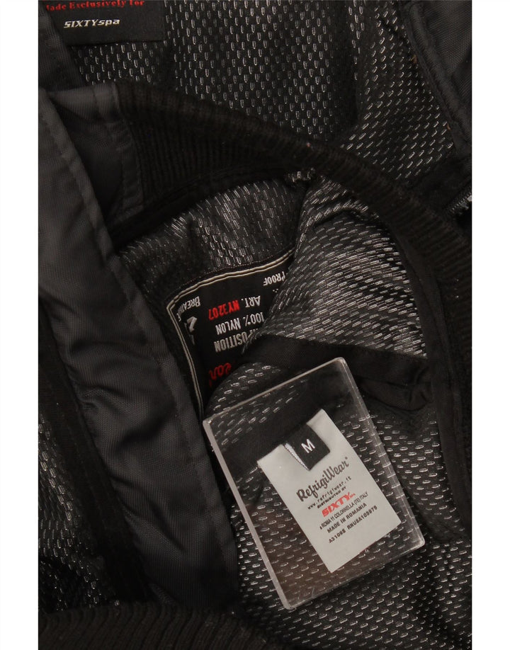 Męska ocieplana kurtka z kapturem Refrigiwear UK 38 Średni czarny poliamid