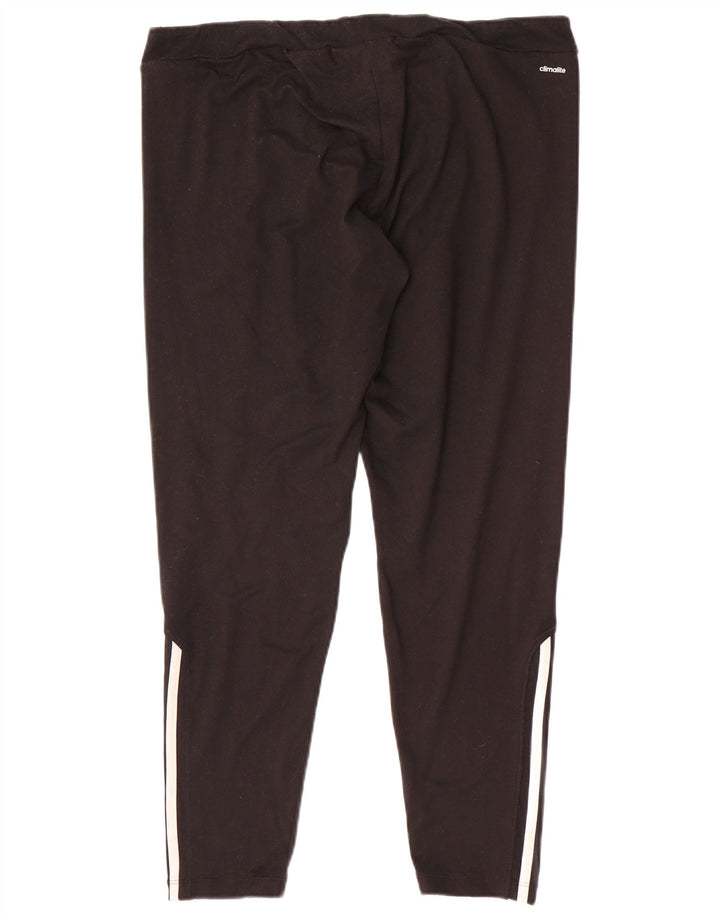 Damskie legginsy Adidas Climalite UK 20/22 XL, czarny poliester