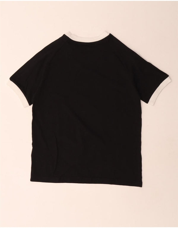 T-shirt chłopięcy ADIDAS 11-12 lat, czarny, bawełniany