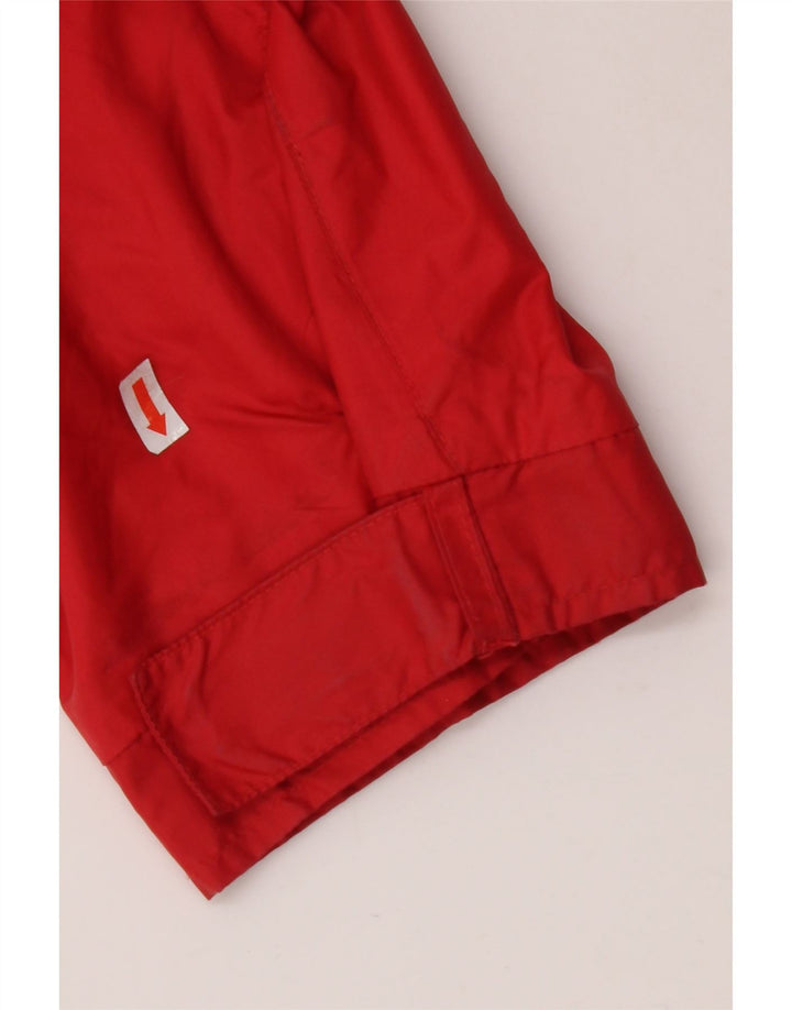 Męska kurtka przeciwdeszczowa z kapturem HENRY COTTONS IT 56 3XL Czerwony poliamid