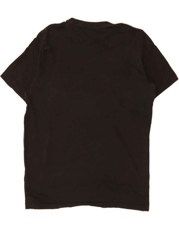 PUMA Mens Graphic T-Shirt Top Medium Black Cotton Vintage Puma and Second-Hand Puma from Messina Hembry 