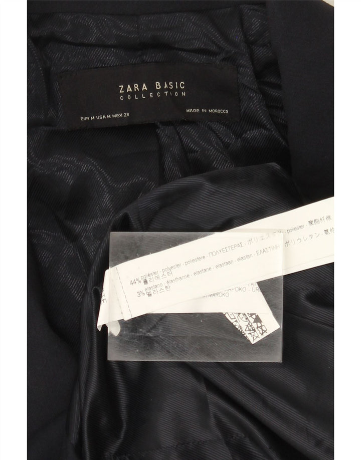 Damska marynarka z długimi rękawami i długimi rękawami Zara UK 12, średni granat