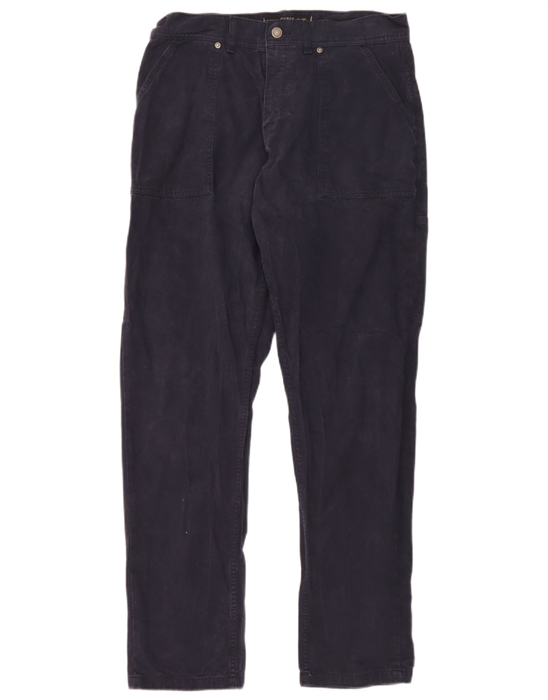 Spodnie męskie Guess Straight Cargo W32 L32 granatowe