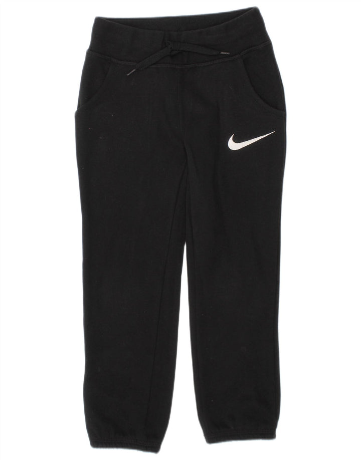 Dziewczęce spodnie dresowe NIKE Joggery 3-4 lata XS, czarna bawełna