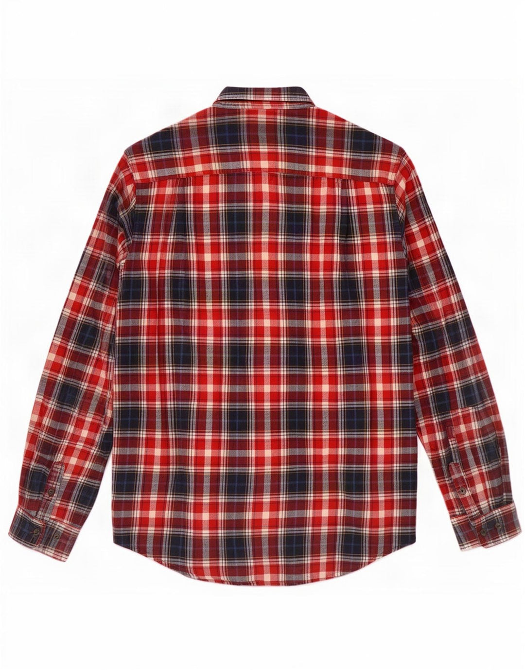 Męska koszula flanelowa Superdry XL, bawełniana w czerwoną kratę