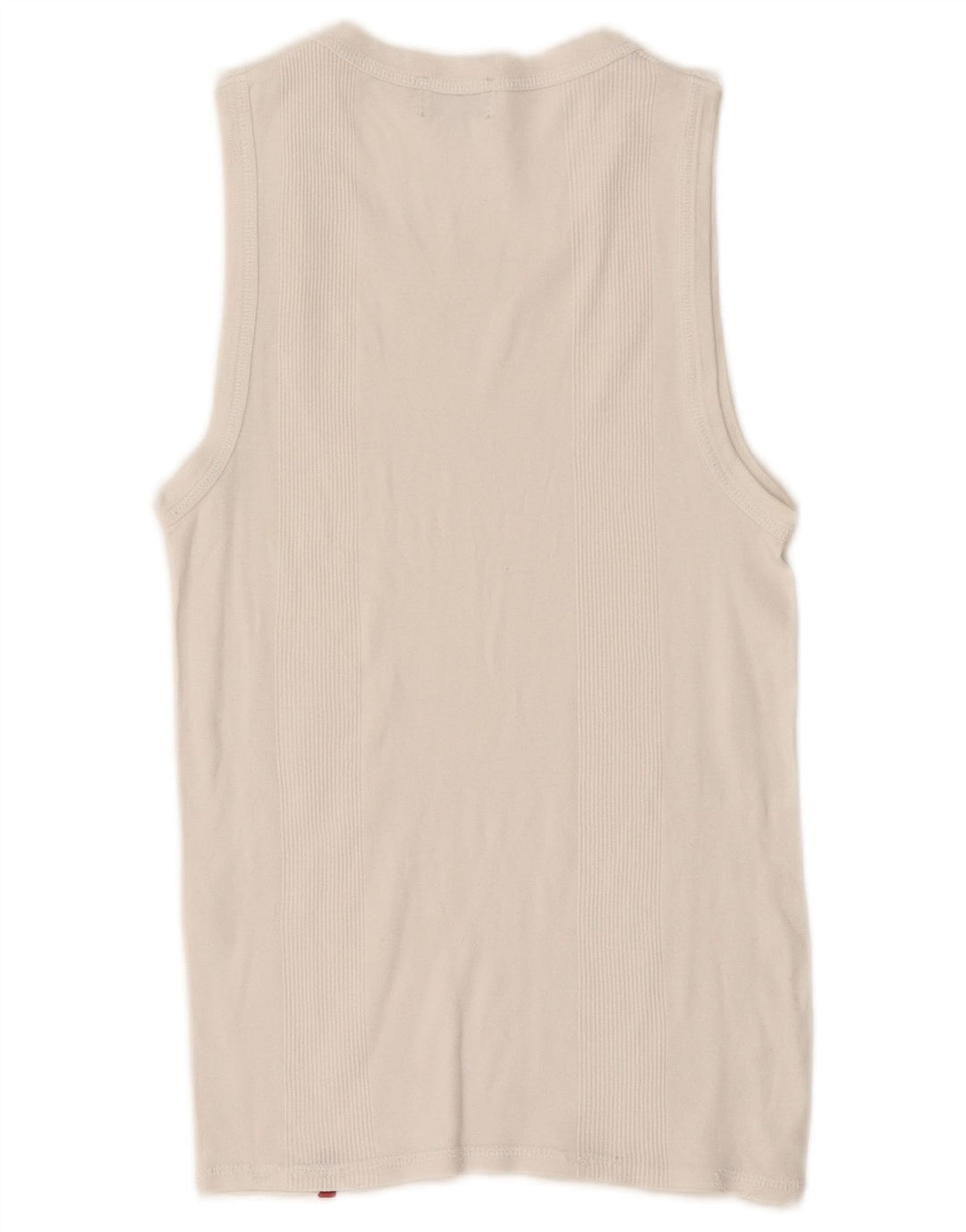 LEVI'S Womens Vest Top UK 14 Medium White