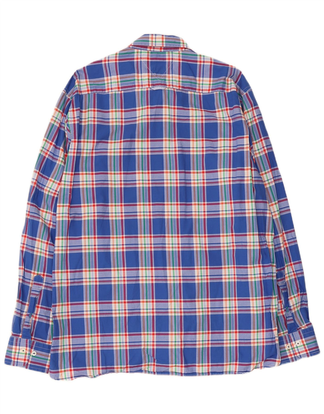 Męska koszula o dopasowanym kroju Tommy Hilfiger XL w niebieską kratkę, bawełniana