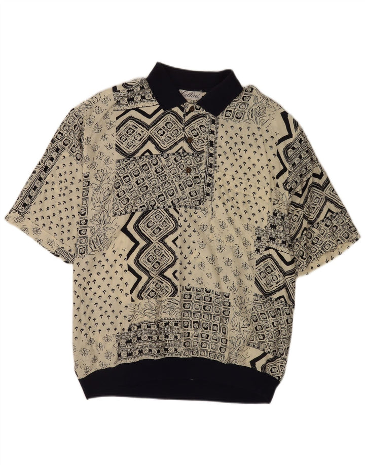 Męska koszula pulowerowa z krótkim rękawem Bellini IT 54 XL Wielokolorowy patchwork
