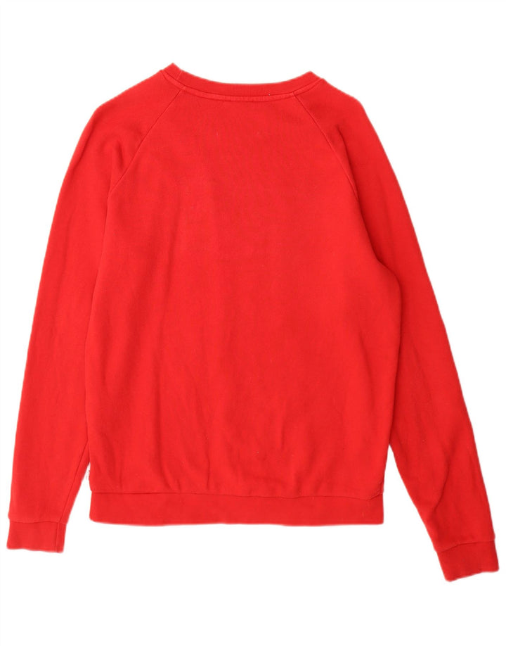 Damska bluza Levi's Graphic Oversize Sweter UK 6 XS Czerwona bawełna
