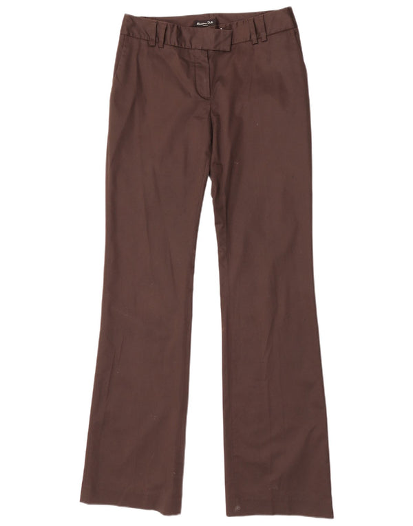 Spodnie damskie Massimo Dutti z niskim stanem EU 36 XS W29 L33 brązowe