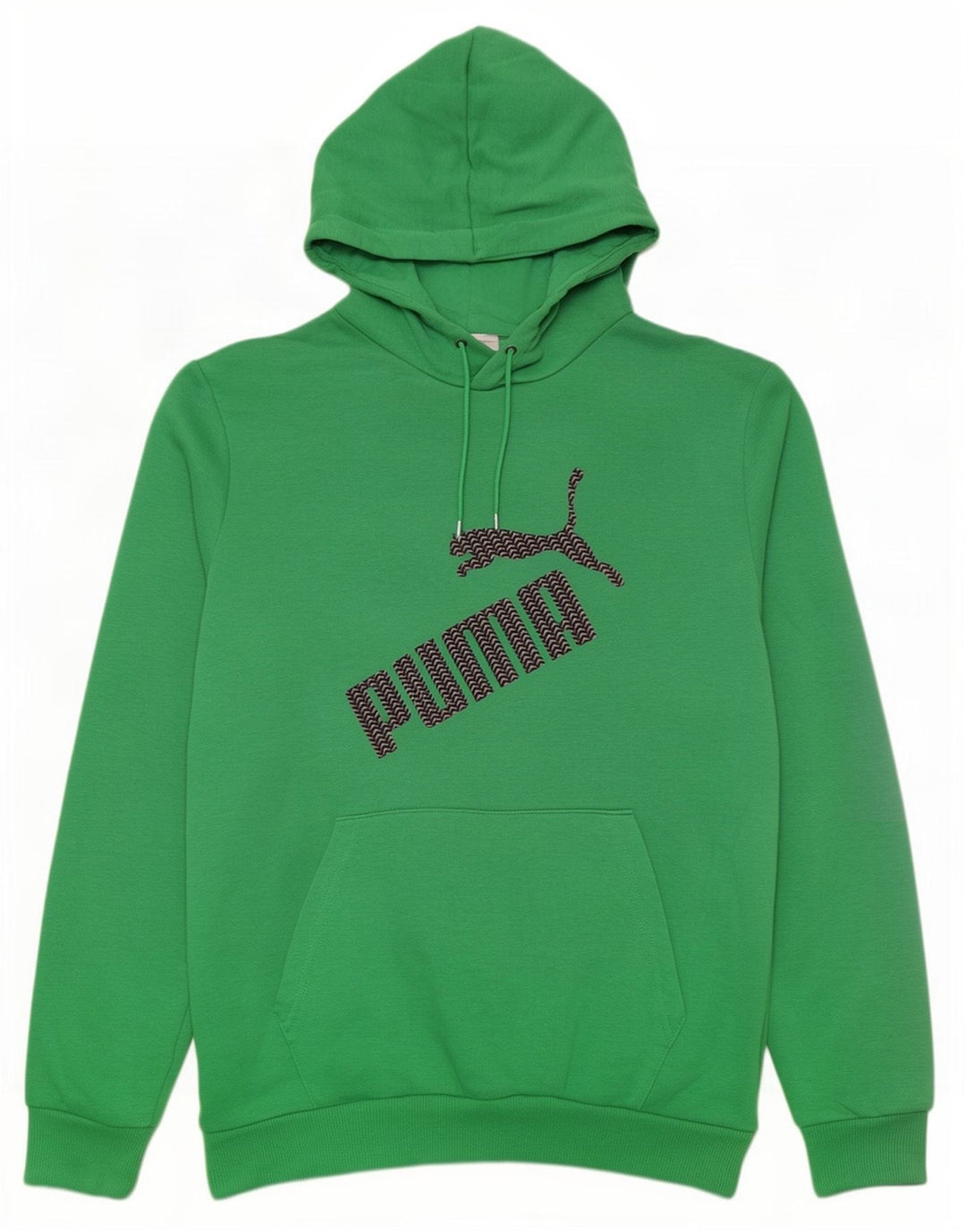 Męski sweter z kapturem Puma Graphic, średni zielony