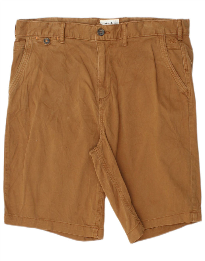 Spodenki męskie WHITE STUFF Chino W34, duże, beżowe, bawełniane