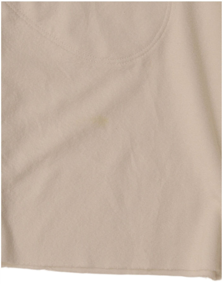 Damska sukienka t-shirtowa oversize Zara UK 10, mała, biała
