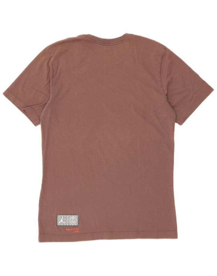 Męski T-shirt z grafiką JORDAN Paris Saint-Germain, mały, brązowy