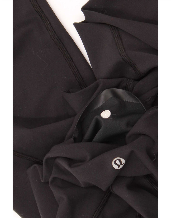 Damskie legginsy Lululemon US 6, średnie czarne