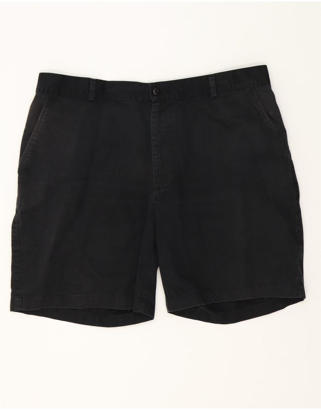 Męskie spodenki Chino IZOD W36, duże, czarne, bawełniane