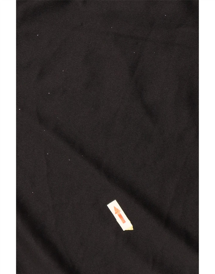 Męska koszulka z grafiką NIKE Top, średni czarny poliester