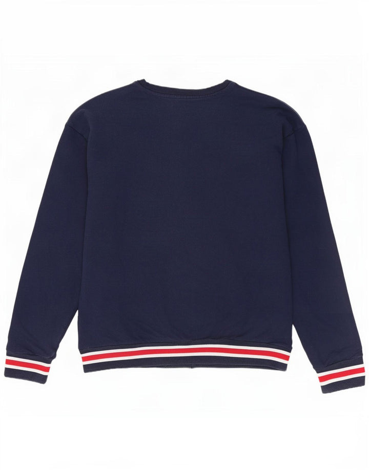 Bluza damska Fila Sweter UK 14 Średni granatowy, bawełniany