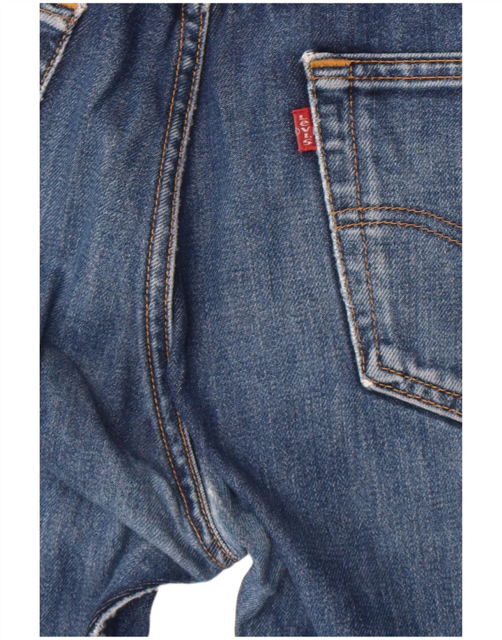Męskie proste dżinsy Levi's W34 L28 Niebieskie