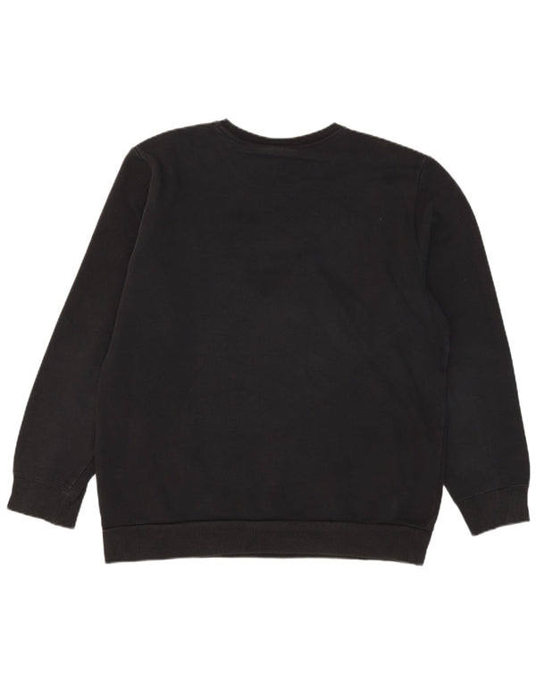 Bluza męska Adidas, duża, czarna, bawełniana