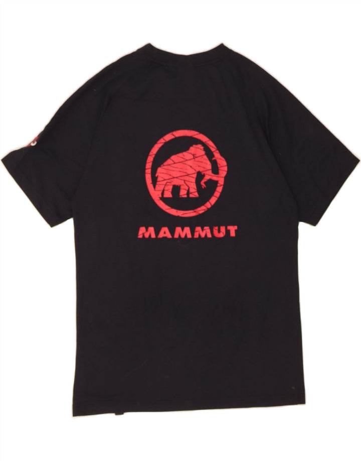 MAMMUT Mens Graphic T-Shirt Top Small Navy Blue Vintage Mammut and Second-Hand Mammut from Messina Hembry 