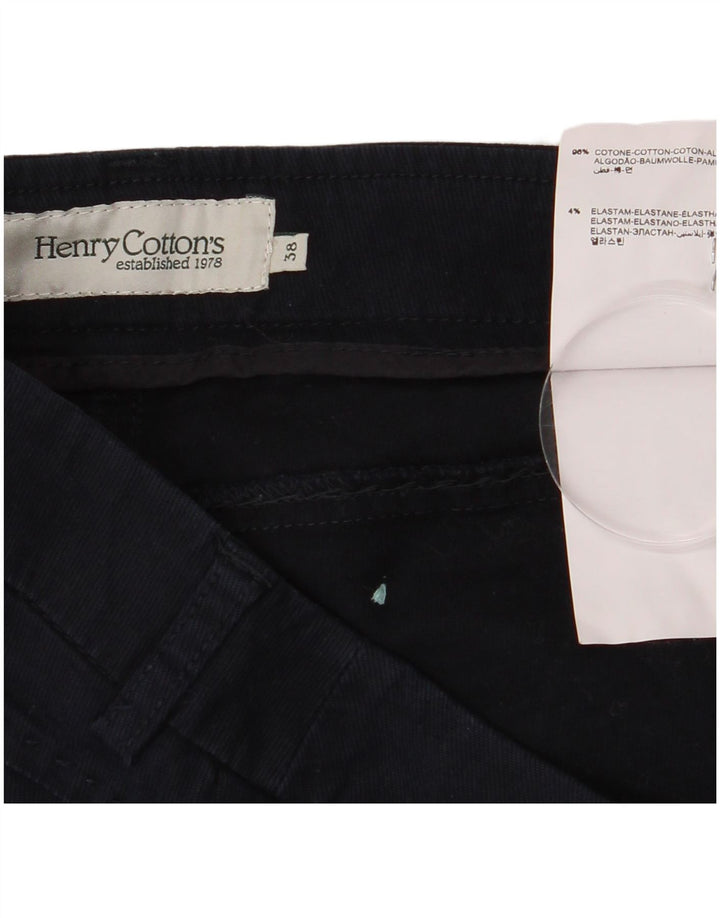 Spodnie damskie Henry Cottons Slim Chino EU 38 Medium W28 L28 Granatowe